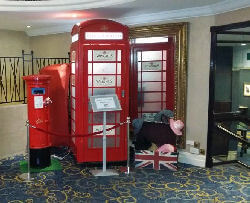 Telephone Photo Booth For Hire