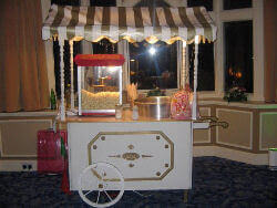 Victorian Candy Floss and popcorn cart For Hire