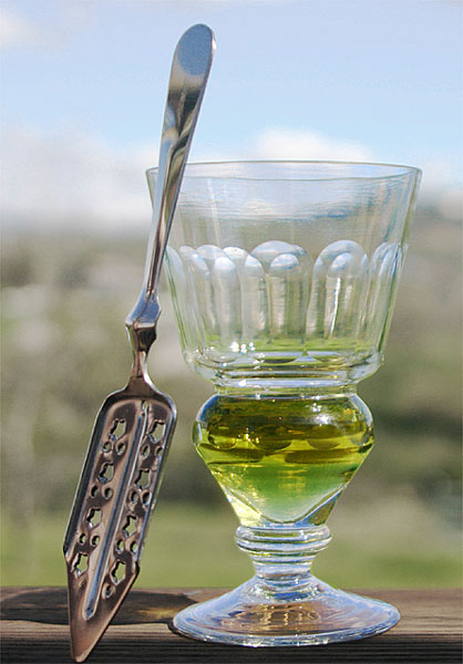 absinthe glass absinthe glass