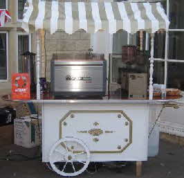 One of our espresso coffee carts