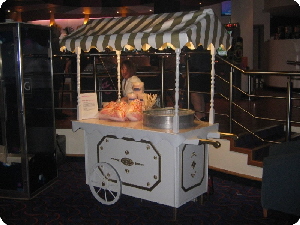 candy floss cart