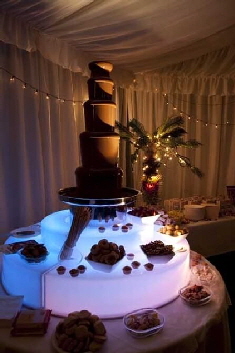 One of our luxury 44 inch chocolate fountains.
