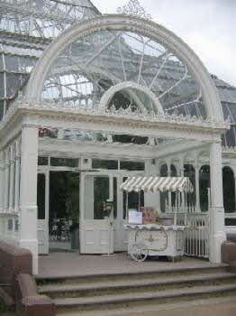 One of our carts at the Palm House annivarsary event in Sefton park Liverpool