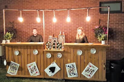 One Of Our Range Of Gin Bars For Hire