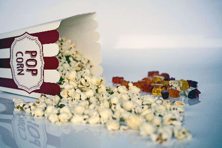 cinema popcorn for hire