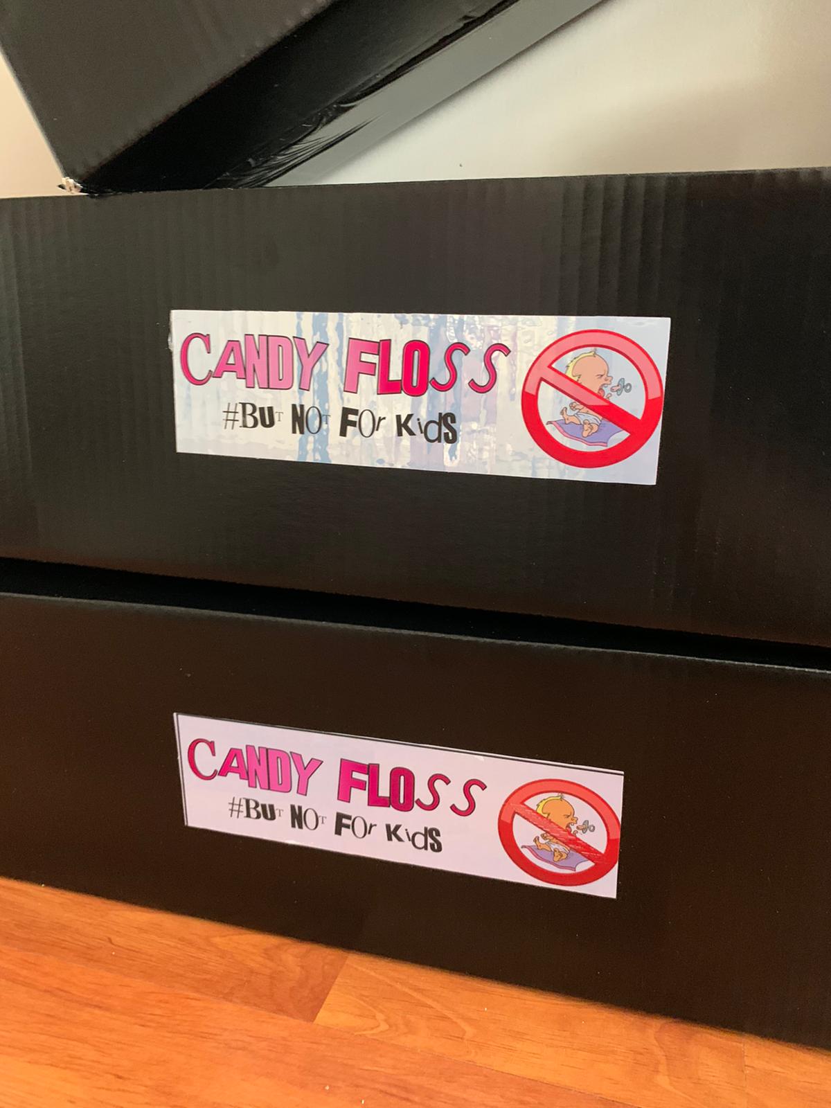 Trial Boxes Of Alcoholic Candy Floss