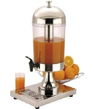 One of our fresh juice dispensers