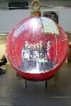 Giant Christmas Bauble Booth