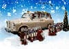 Christmas Themed London Taxi Cab Photo Booth