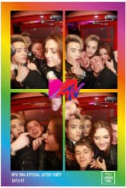 Custom Themed MTV Awards Photo Booth Print