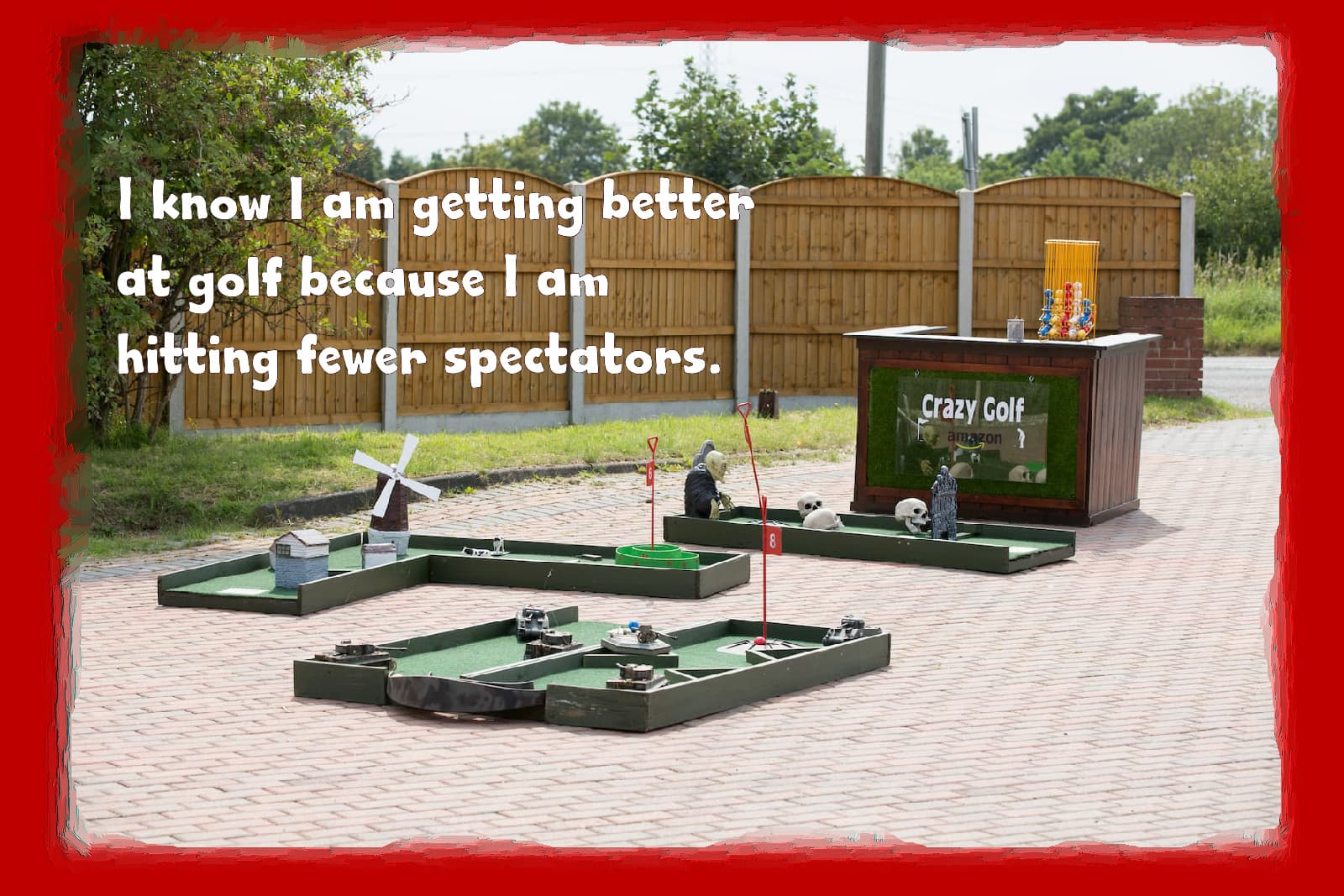 Click here For Crazy Golf Hire