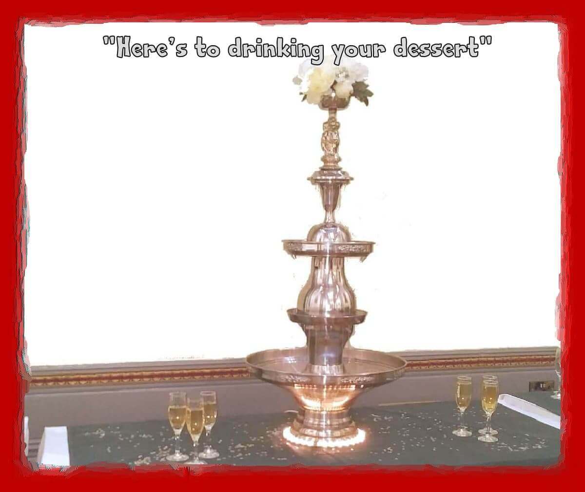 Stunning 46inch Beverage Fountain