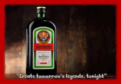 Jagermeister. For weddings, parties and events.