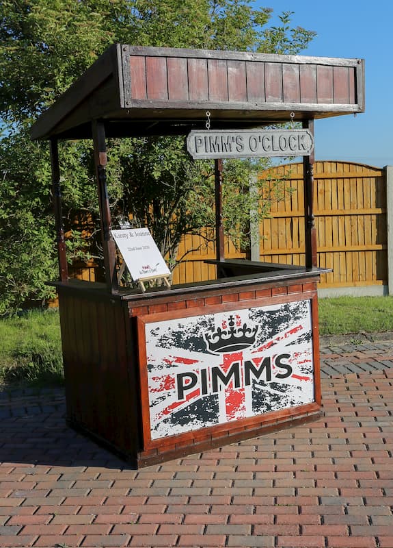 Pimms Themed Cart