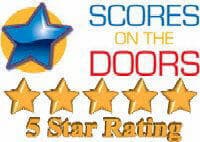Scores On The Doors 5 Star Award